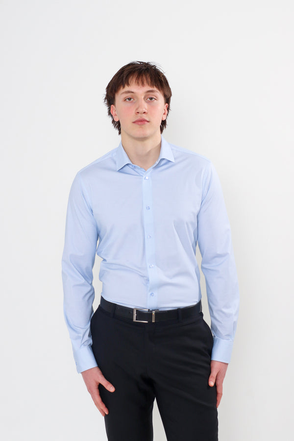 Ultimate Stretch Houndstooth Blue